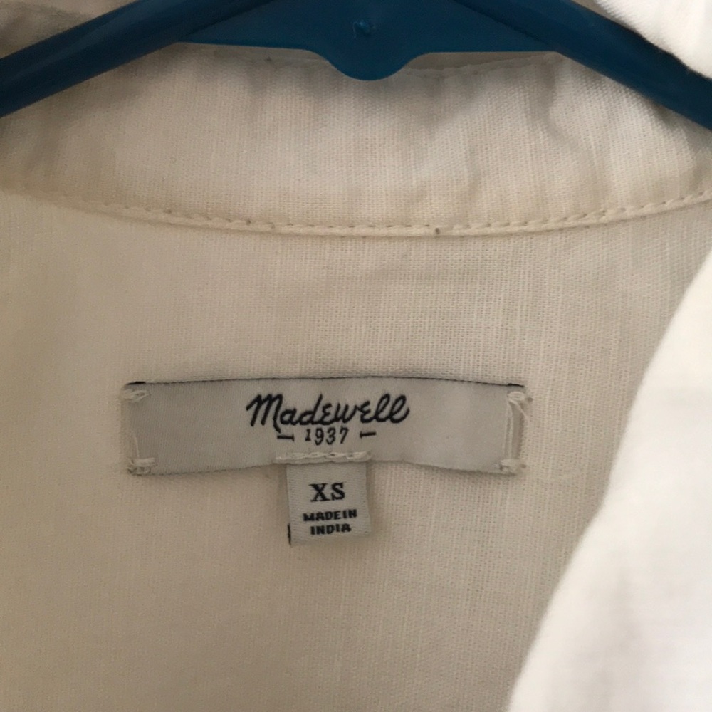 Madewell Linen Button-Up - Picture 3 of 7